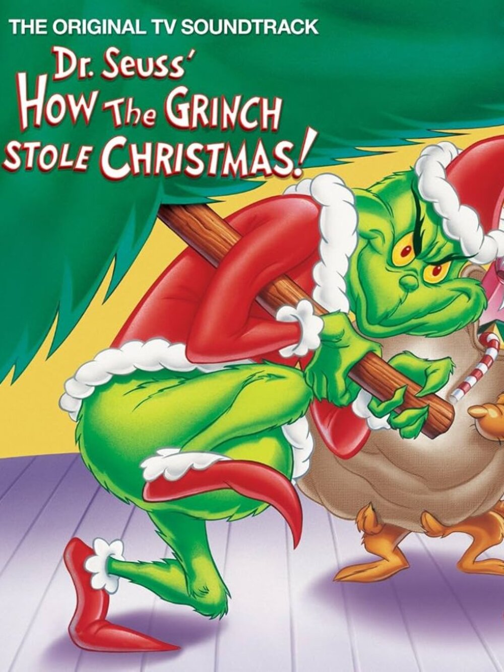 Dr. Seuss - How The Grinch Stole Christmas, Christmas Music -Vinyl Record LP-NWT